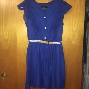 NAVY BLUE GIRLS DRESS